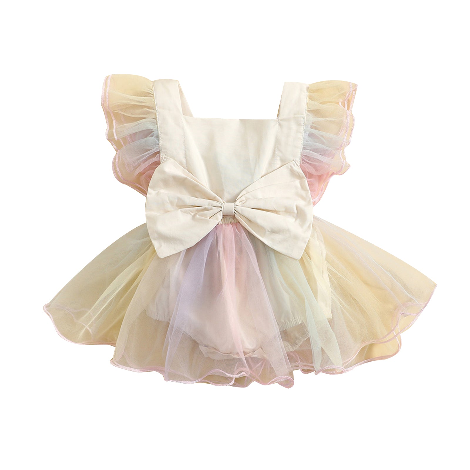 Baby Sweet Bowknot Dresses-visikids
