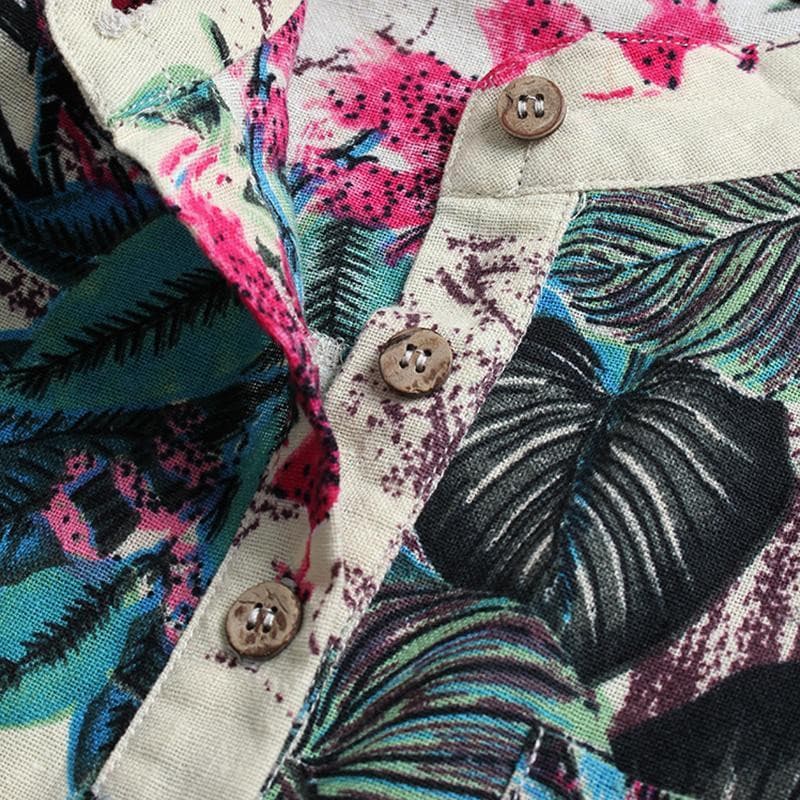 Floral Casual Cotton Top.