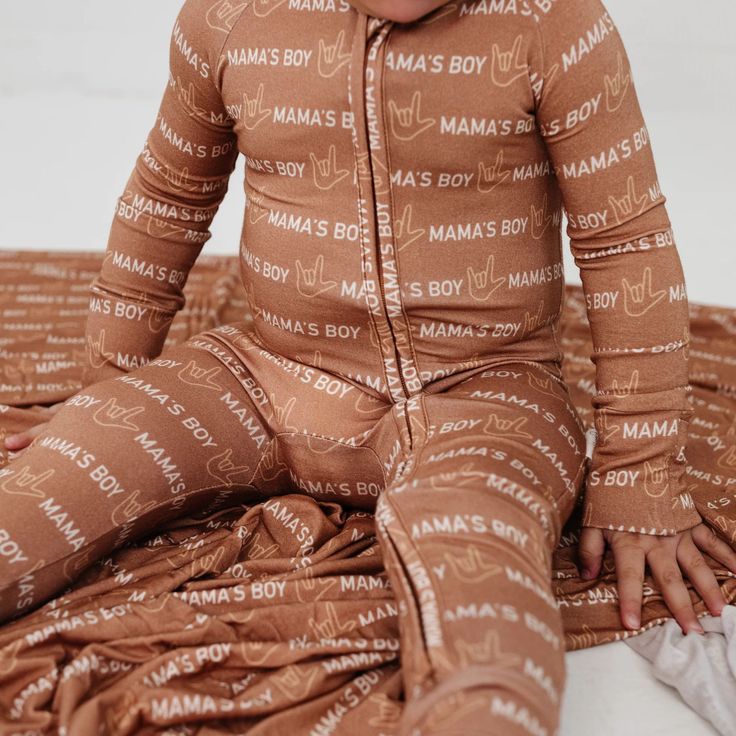 Mama's Boy Bamboo Sleeper