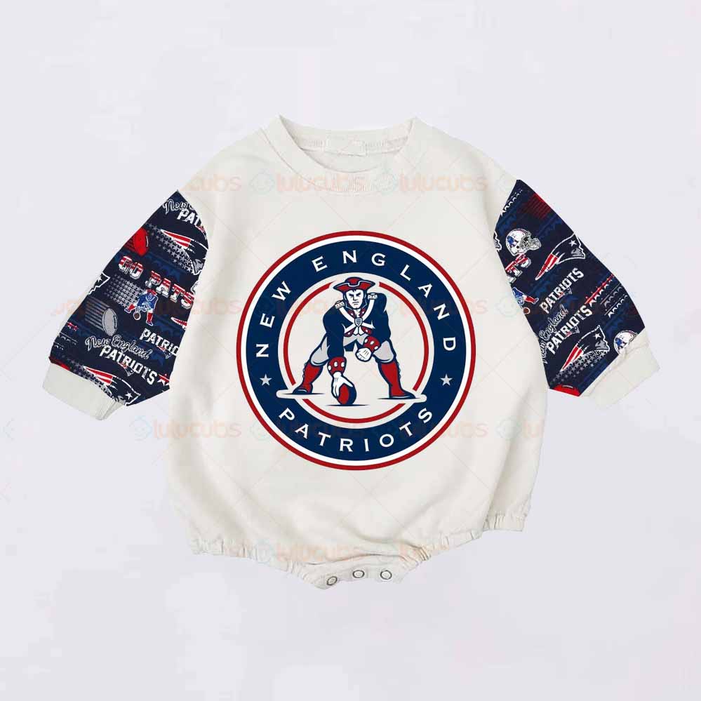 Baby New England Patriots Romper