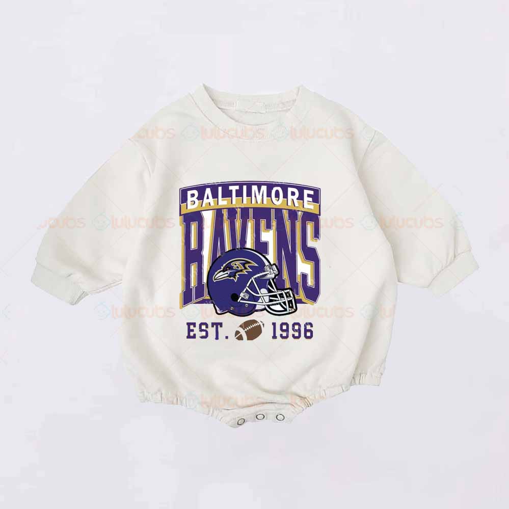 Baby Baltimore Ravens Romper