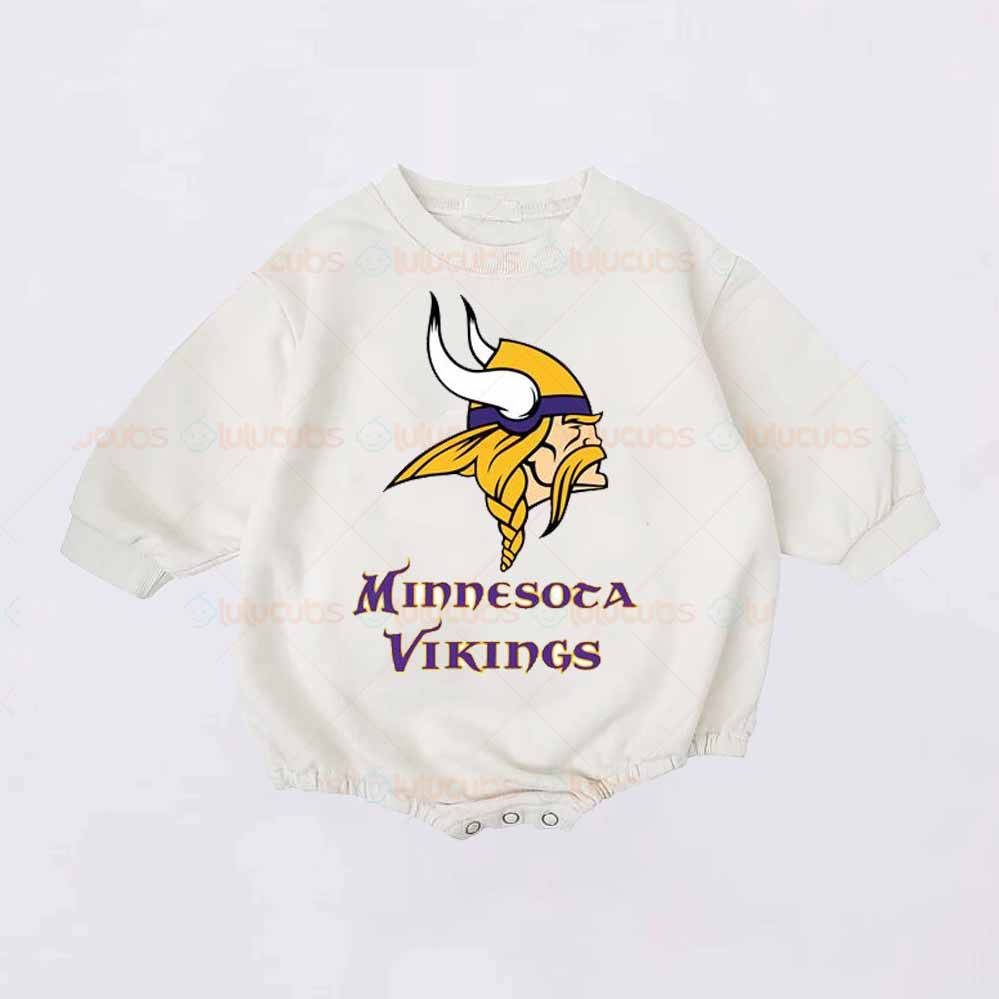 Baby Minnesota Vikings Romper