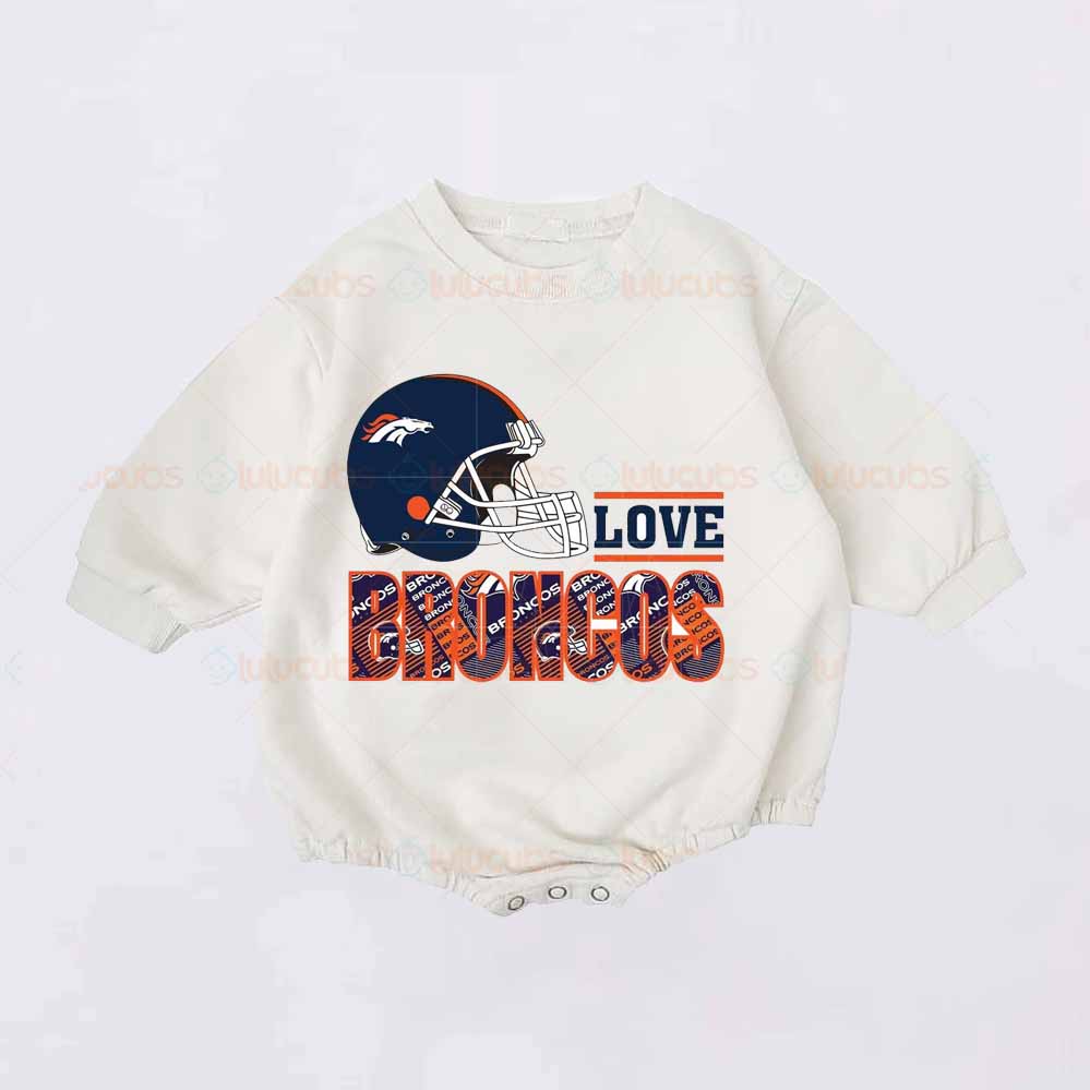 Baby Denver Broncos Romper