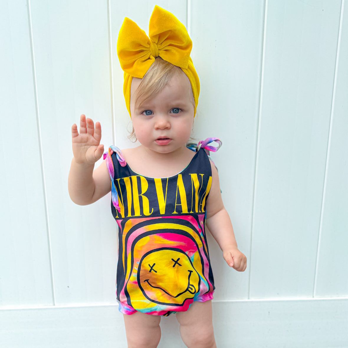 Baby Print Set Romper