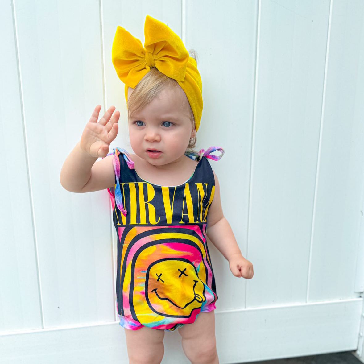 Baby Print Set Romper