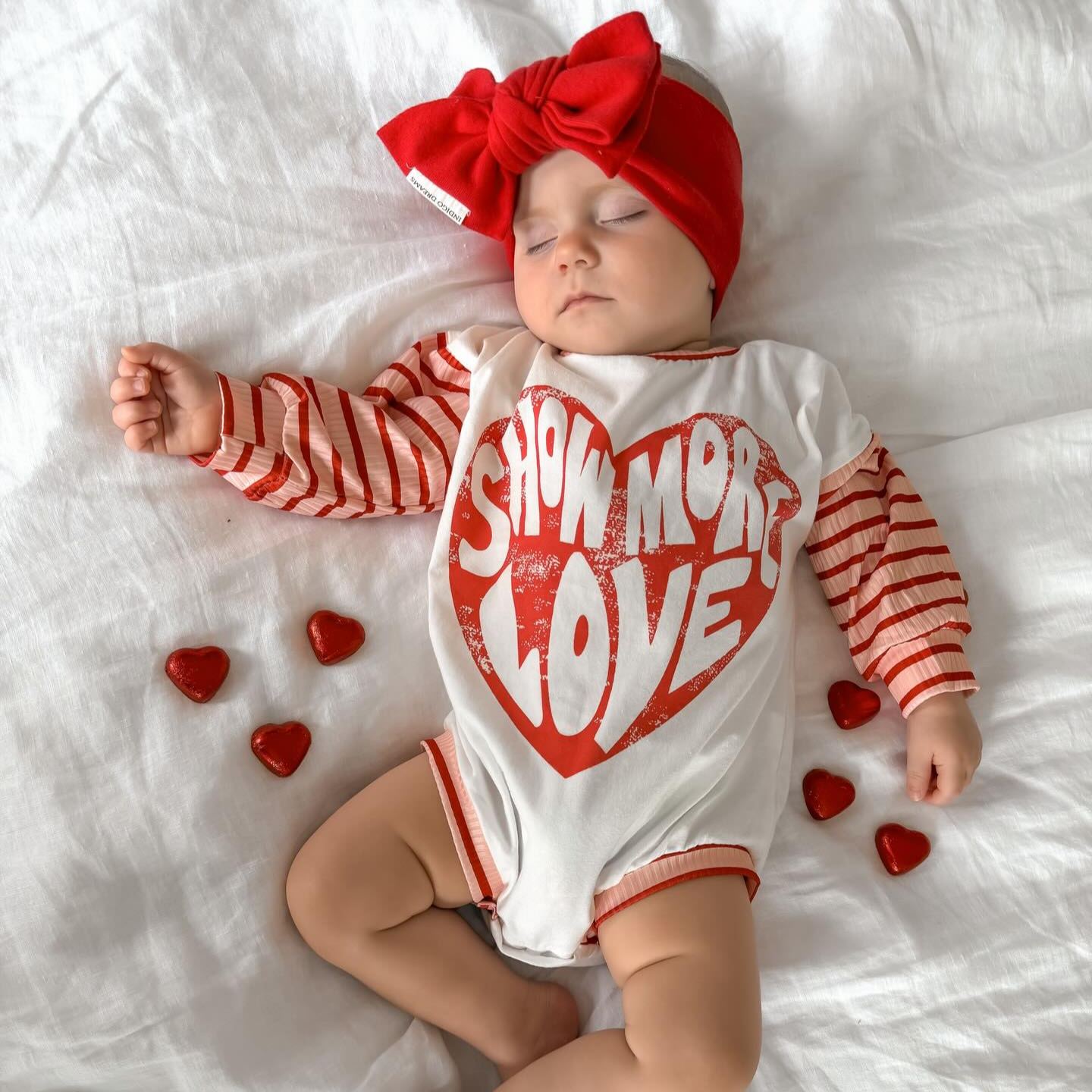 Baby Show More Love Romper