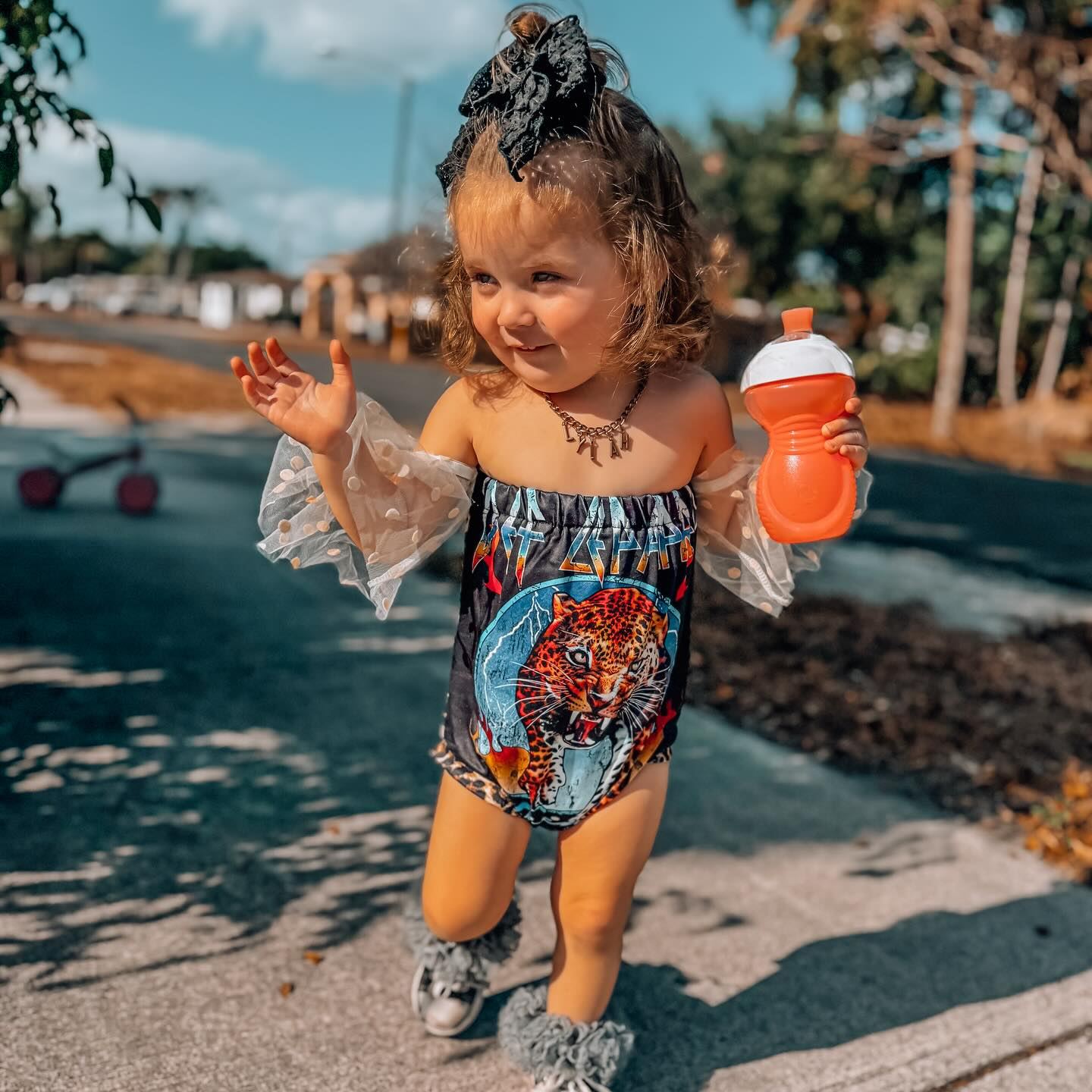 Baby Print Romper