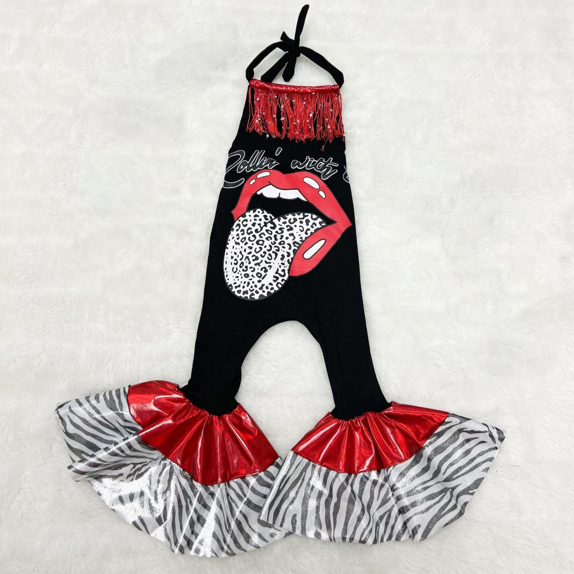 [Copy]Baby I Want Be A Cowboy Romper 