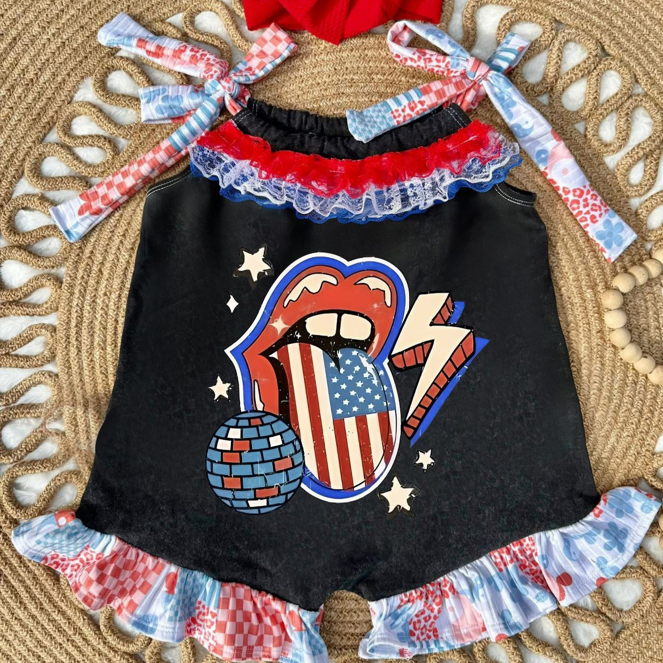 Baby 4th of July Romper