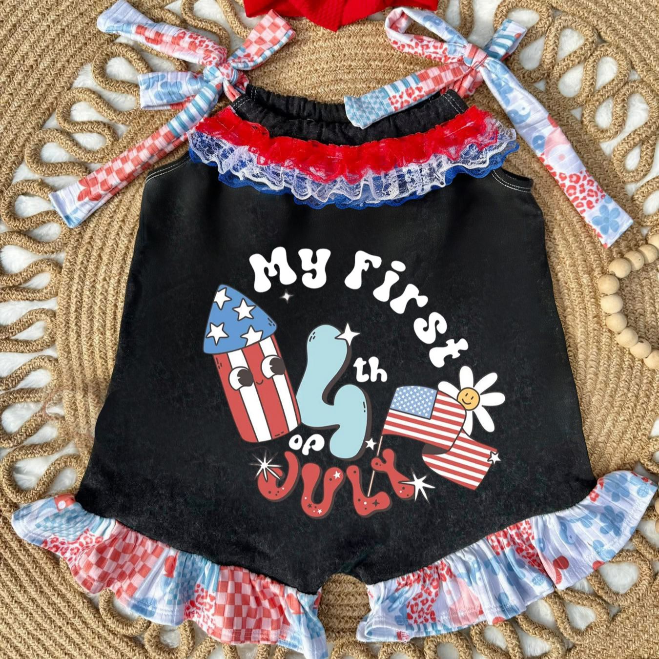 [Copy]Baby American Sweetheart Romper