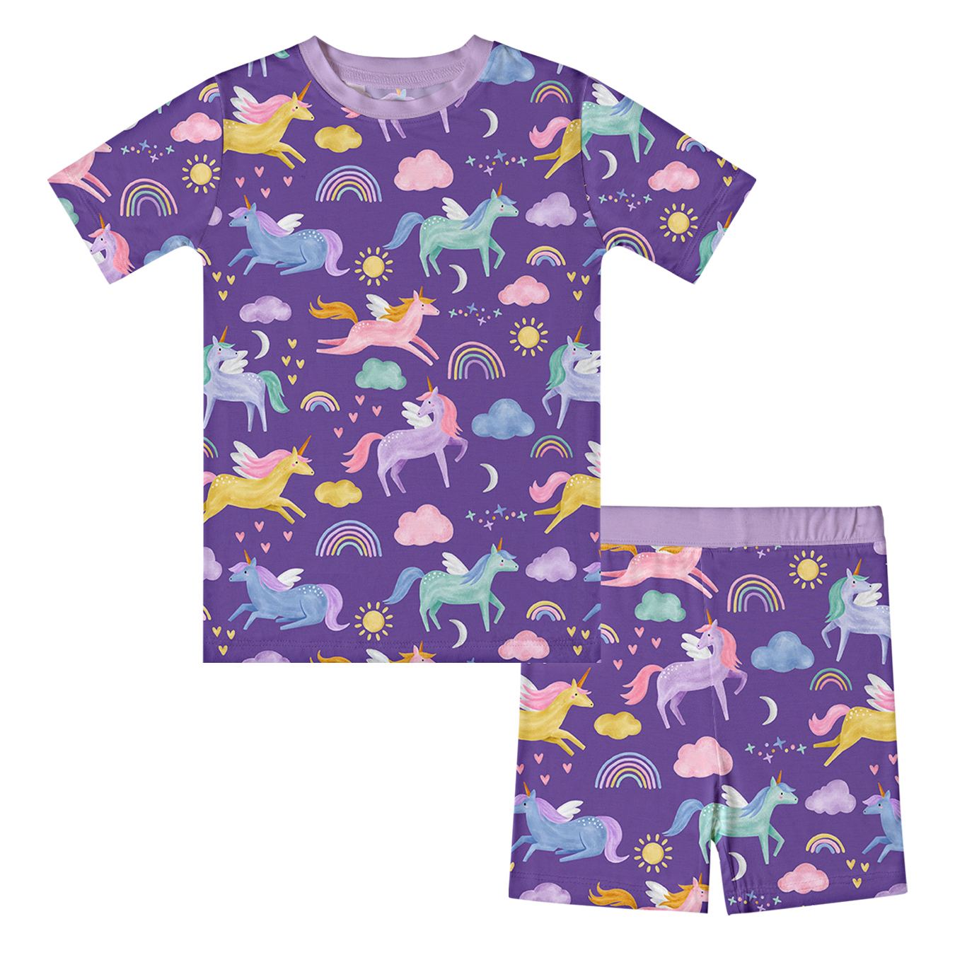 Kid Unicorn Bamboo Set ( 2-6Y )