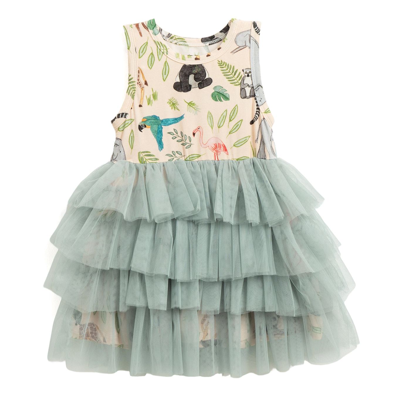 [Copy]Kid Unicorn Bamboo Mesh Dress ( 2-8Y)