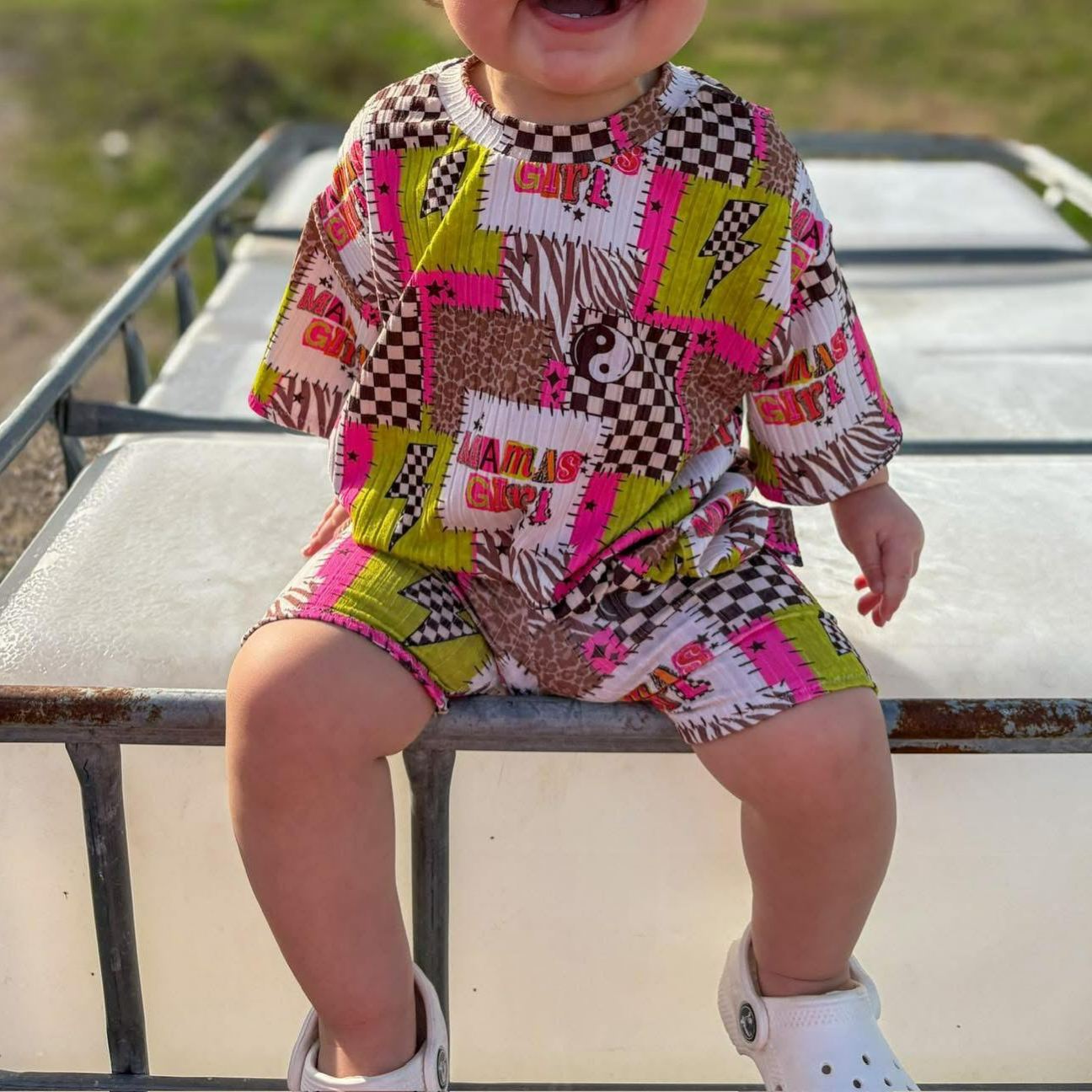 Baby Charge It To My Daddy Romper