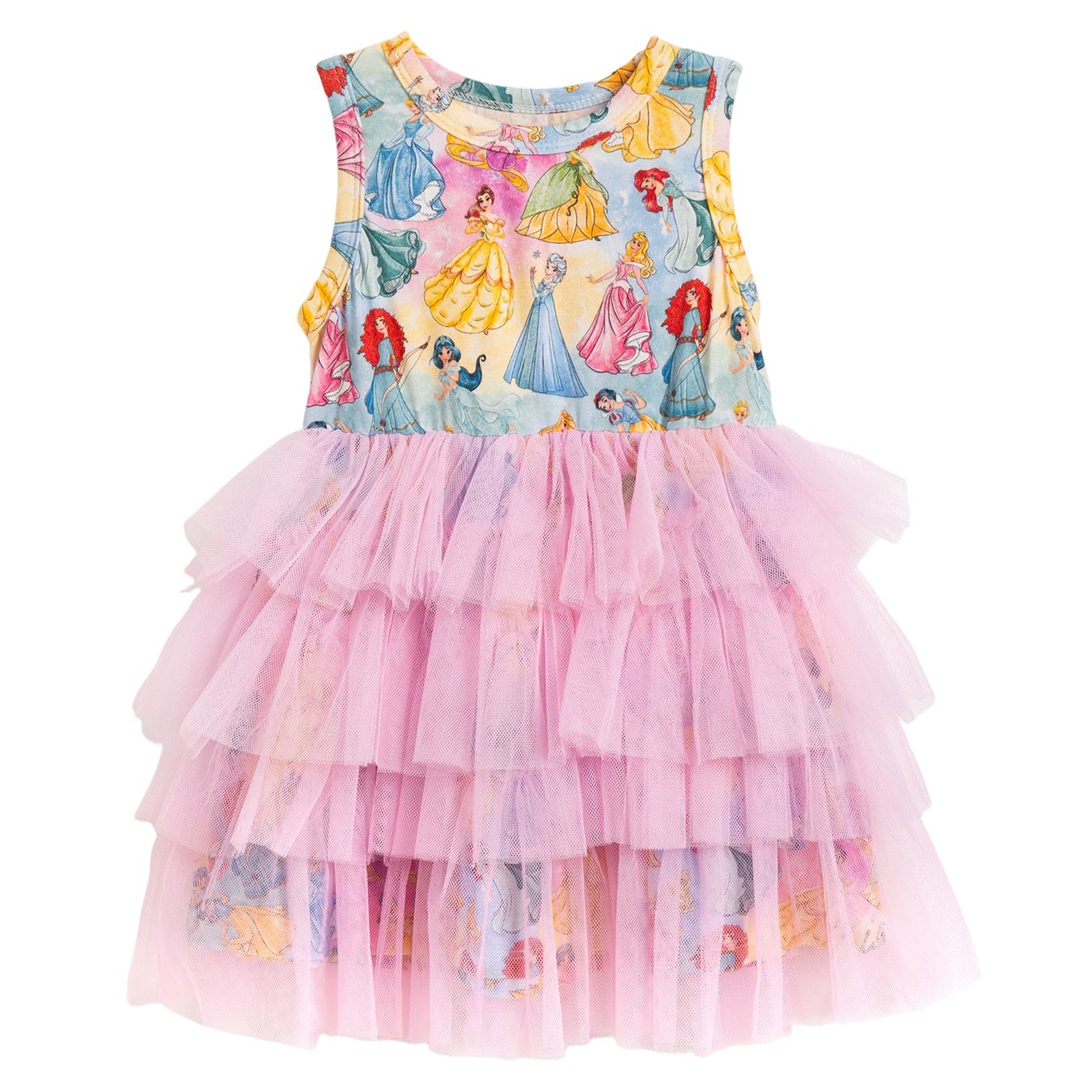[Copy]Kid Strawberry Flowers Bamboo Mesh Dress ( 2-8Y)