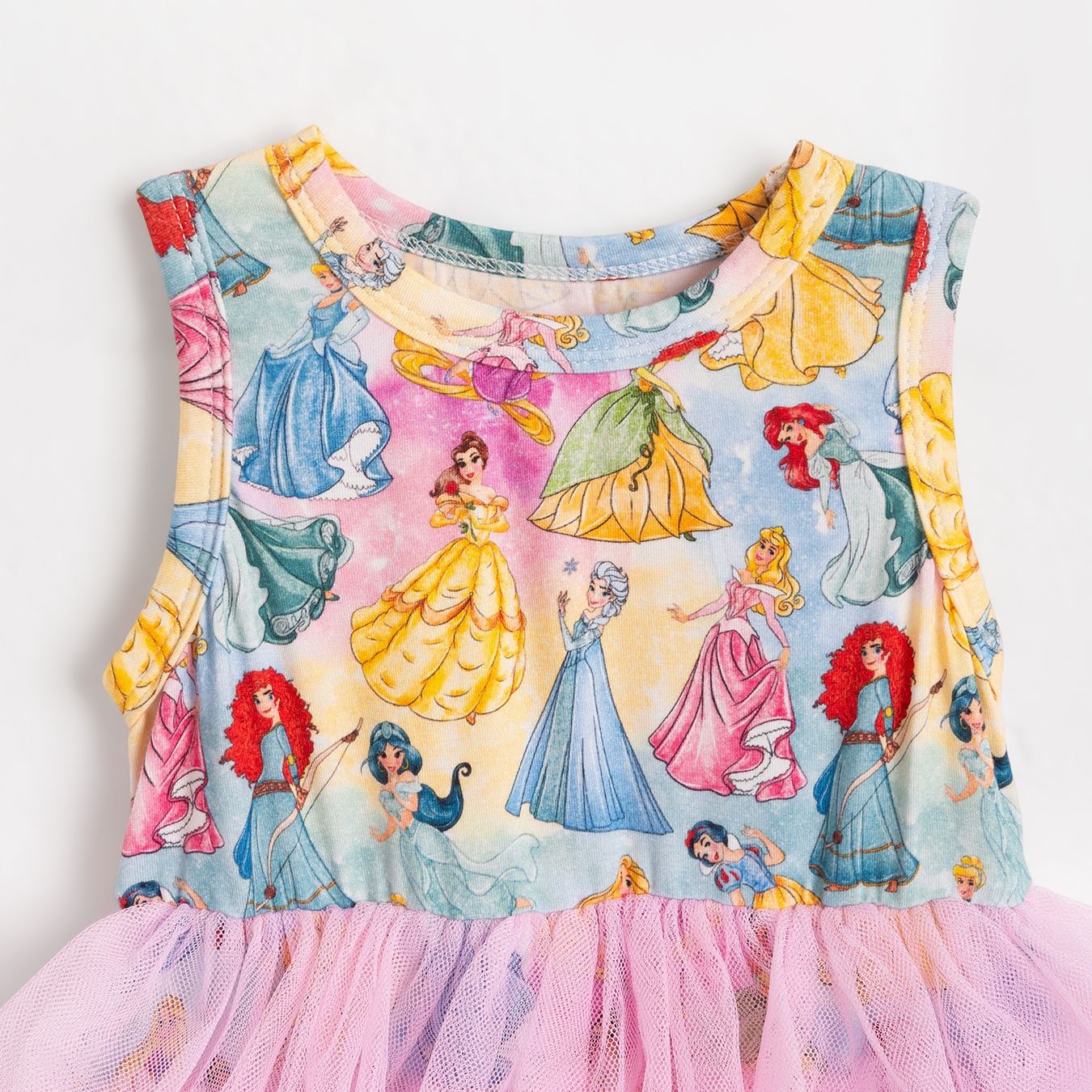 [Copy]Kid Strawberry Flowers Bamboo Mesh Dress ( 2-8Y)