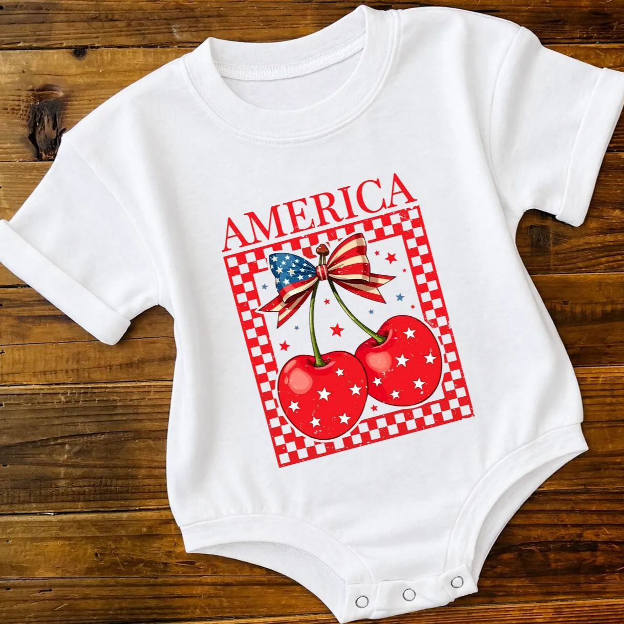 Baby America Cherry Romper