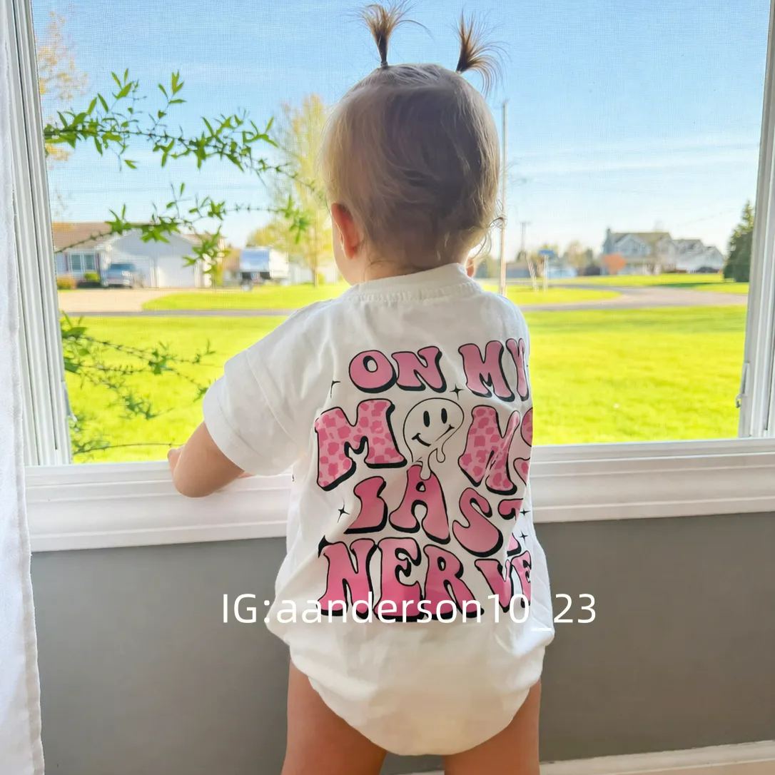 Baby On My Moms Last Nerve Romper