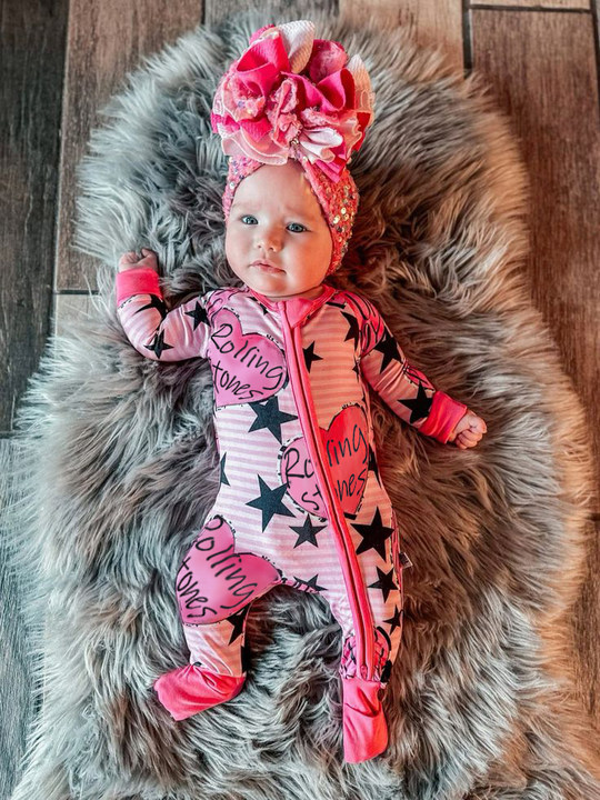 Baby Print Romper