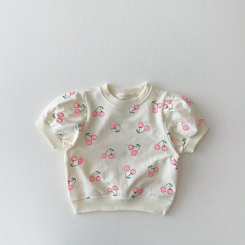 Baby Cherry Skirt Suit.