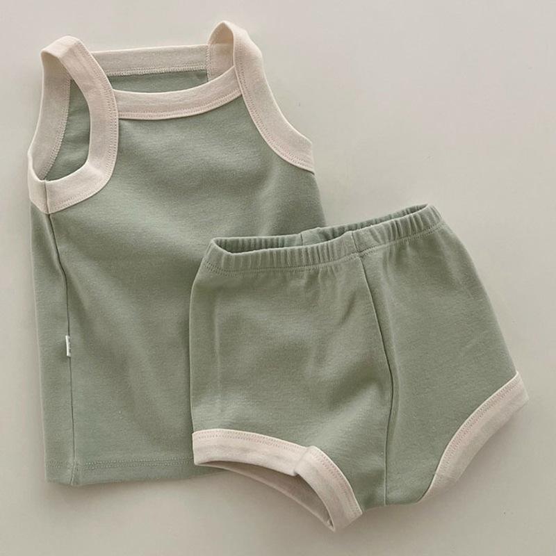 Summer Baby Vest Suit.
