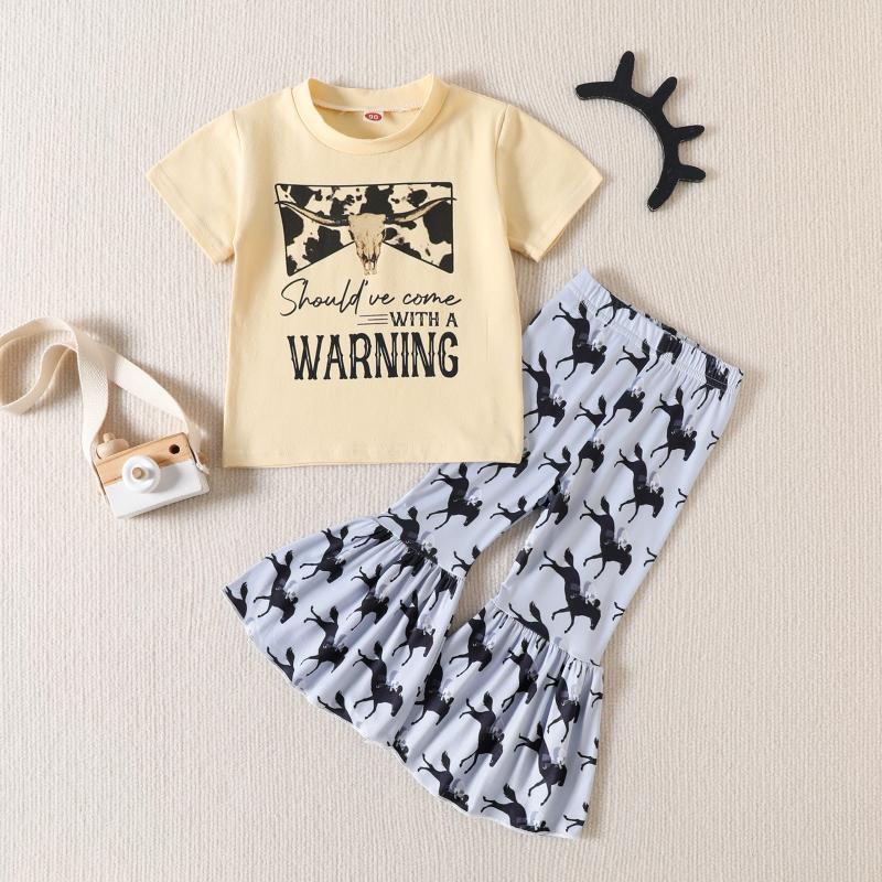2-piece Toddler Warning Suit