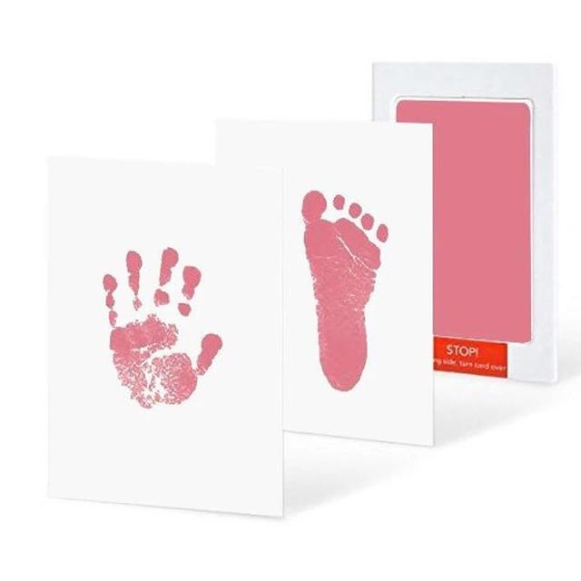 Baby Hand & Foot Print Disposable Wash Pad.