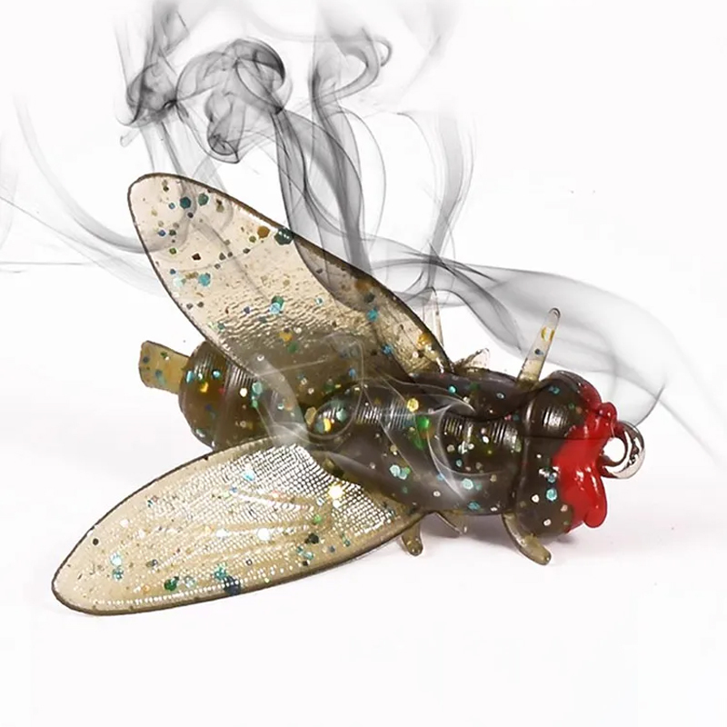 Künstlicher Fliegenköder für Spinnfischen