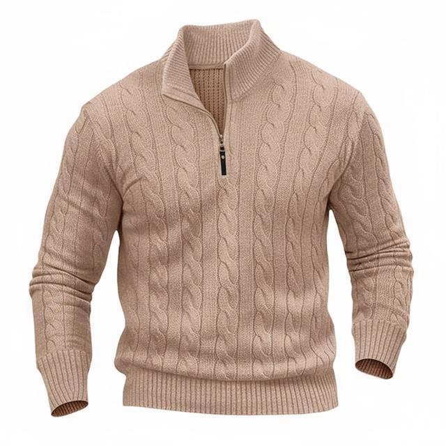 Maschinenwaschbarer Herren-Kaschmir-Strickpullover