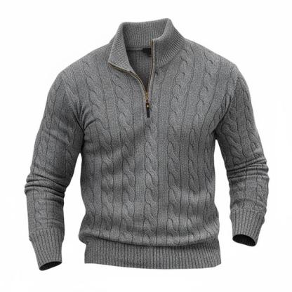 Maschinenwaschbarer Herren-Kaschmir-Strickpullover
