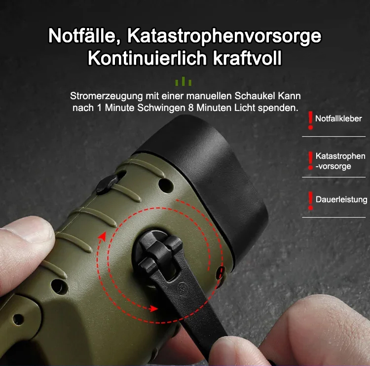 Multifunktionale Taschenlampe