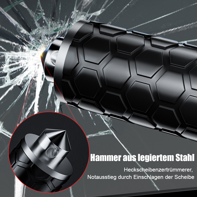 Automatische Federleisten✅Verformt sich selbst dann nicht, wenn ein Auto darüber fährt! Selbstverteidigung, Fenster einschlagen, Klettern.