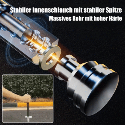 Automatische Federleisten✅Verformt sich selbst dann nicht, wenn ein Auto darüber fährt! Selbstverteidigung, Fenster einschlagen, Klettern.
