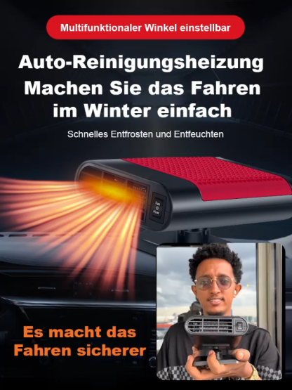 Auto-Heizlüfter für Kalt- und Warmluft.