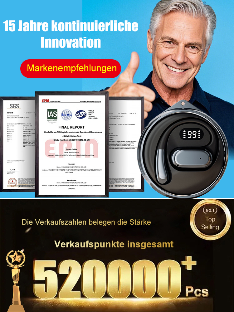 (Übersetzt 144 Sprachen) Hochgeschwindigkeits-Bluetooth/Intelligentes Übersetzungs-Headset