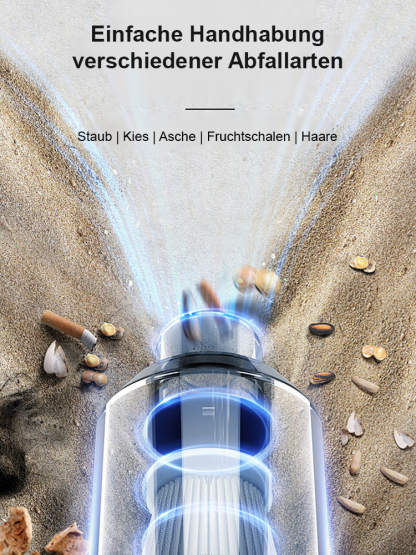 Auto-Staubsauger🚗Sparen Sie Zeit und Mühe – genießen Sie automatische Reinigung auf Knopfdruck!