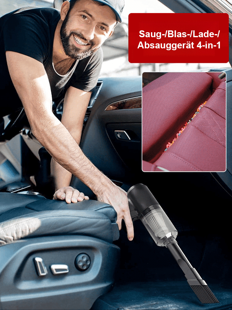 Auto-Staubsauger🚗Sparen Sie Zeit und Mühe – genießen Sie automatische Reinigung auf Knopfdruck!