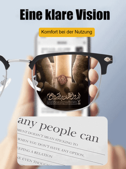 HD-Ultraleichtbrille gegen Ermüdung und Blaulicht Presbyopie 