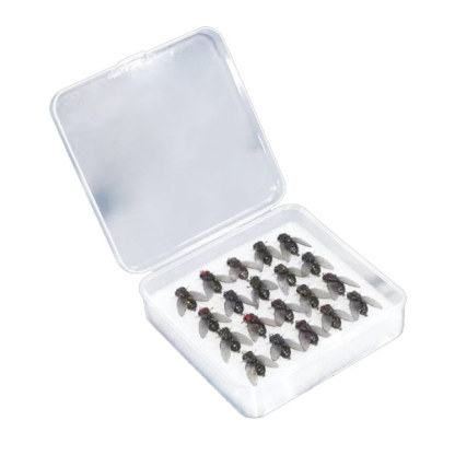 Künstlicher Fliegenköder für Spinnfischen