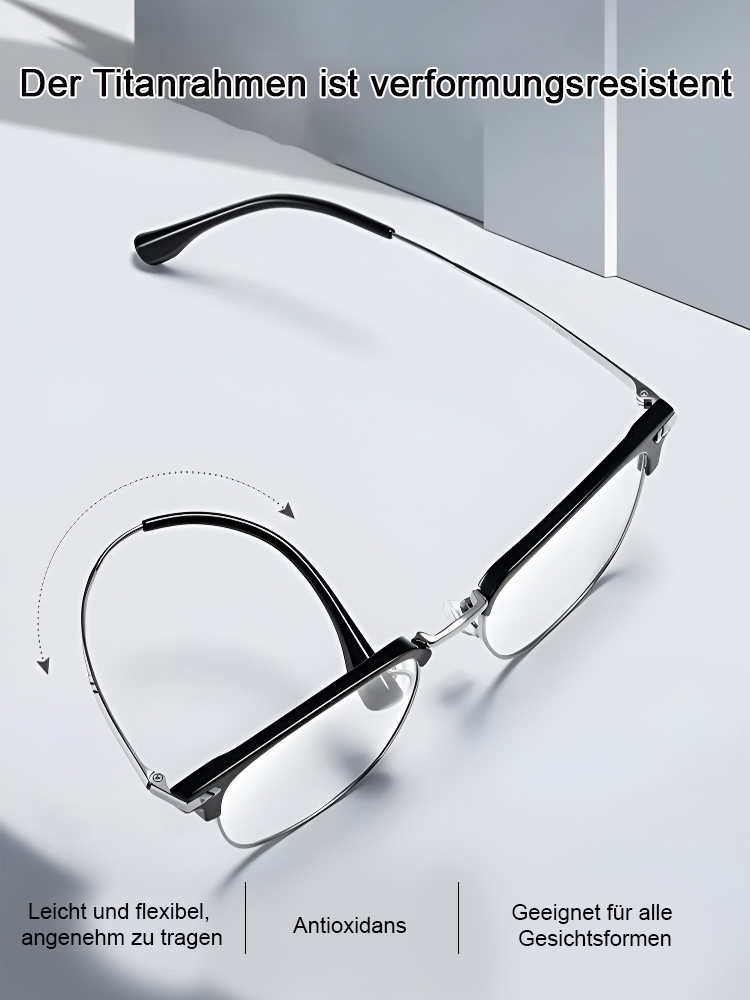 HD-Ultraleichtbrille gegen Ermüdung und Blaulicht Presbyopie 