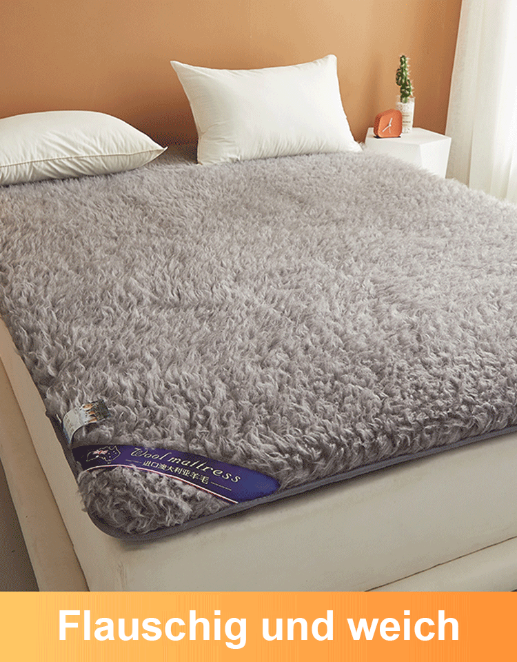 Matratze aus australischer Wolle