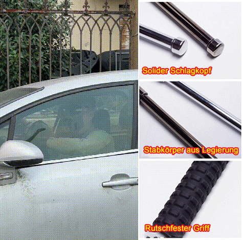 Multifunktionaler Teleskopstock