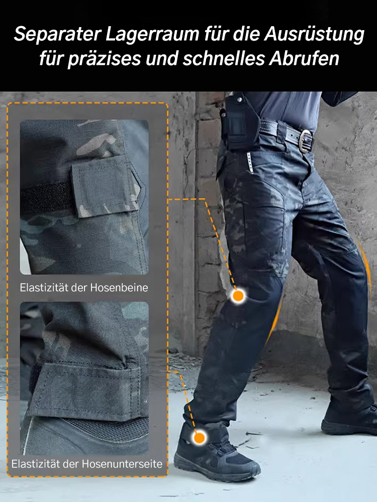 #Haltbarkeit von 10 Jahren. 🔥Herren Elastische Wasserdichte Taktische Hose
