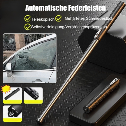Automatische Federleisten✅Verformt sich selbst dann nicht, wenn ein Auto darüber fährt! Selbstverteidigung, Fenster einschlagen, Klettern.