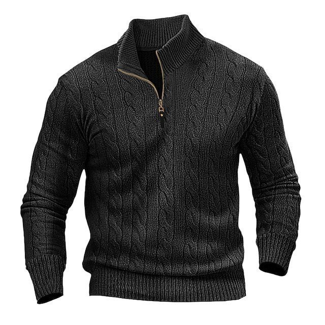 Maschinenwaschbarer Herren-Kaschmir-Strickpullover