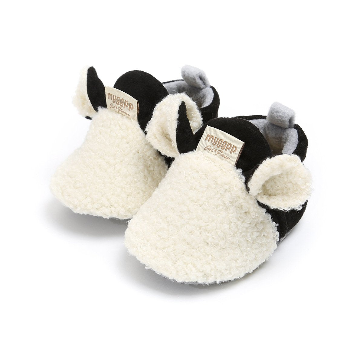 Baby Girl Cotton Plush Shoes-visikids