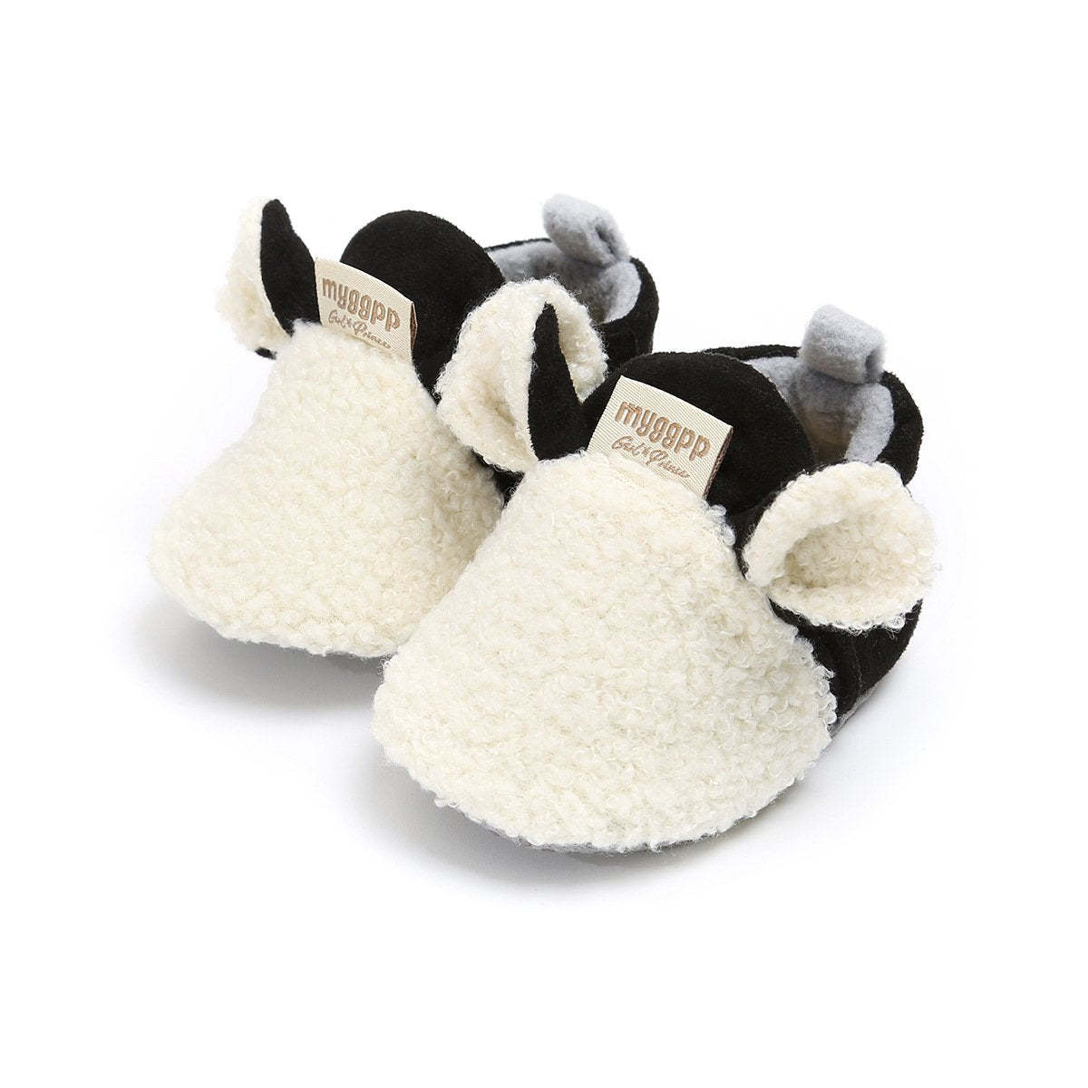 Baby Girl Cotton Plush Shoes-visikids