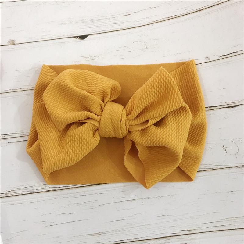 Baby Big Bowknot Headband Bows-visikids