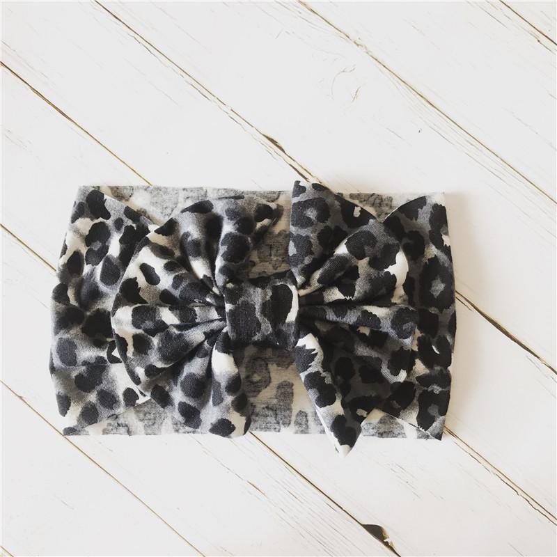 Baby 3D Big Bowknot Leopard Headband-visikids