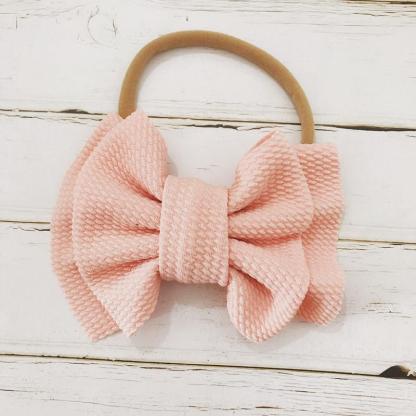 Baby Big Bowknot Hairband Headbands-visikids