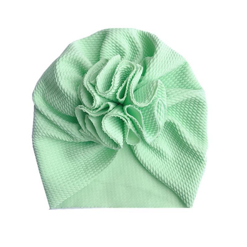 Children's hat soft knitted cloth bow